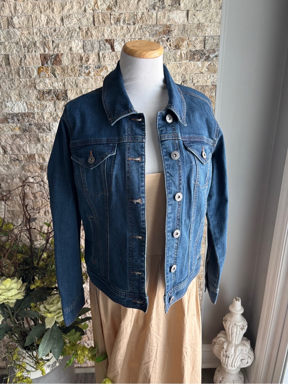 Style & Co. Classic Indigo Denim Jacket